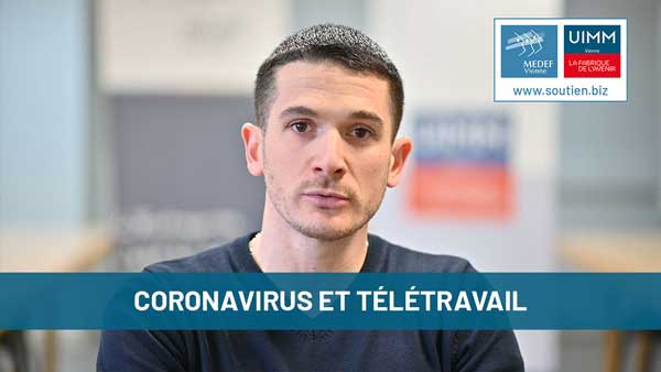 Coronavirus et Télétravail (16/03/2020)
